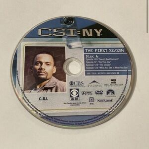 CSI NY: Season 1 Disc 6 Replacement DVD